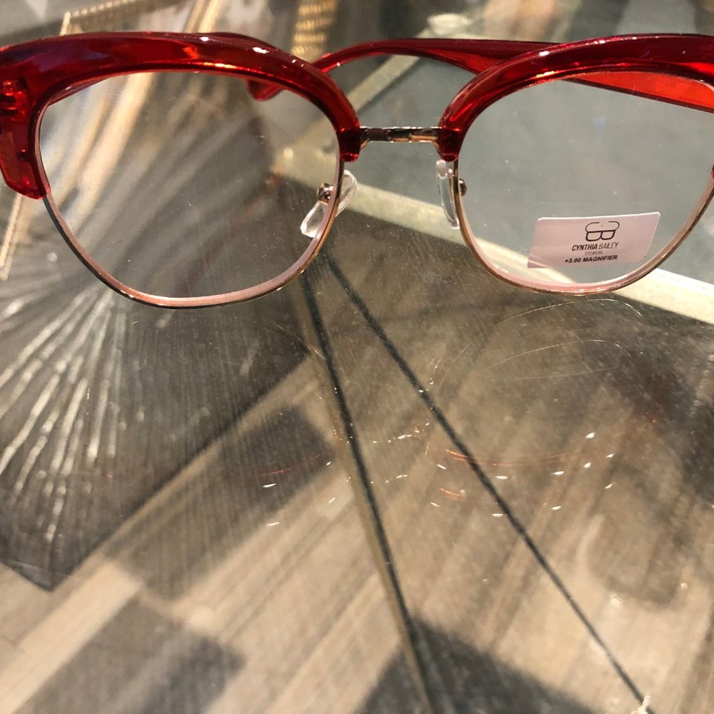 Women's Glasses (+ 3.00 Magnifier) Readers